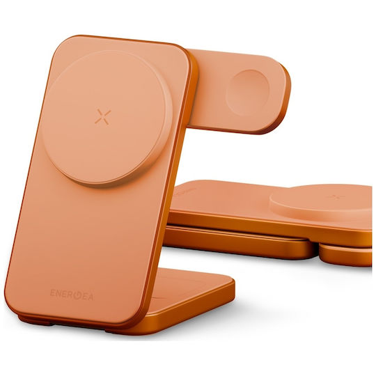 Energea Wireless Charger (Qi Pad) 25W Power Delivery Orange (Magtrio 2)