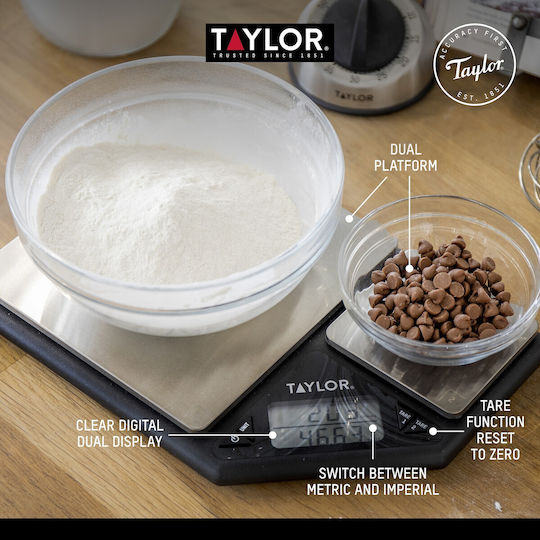 Taylor USA Digital Kitchen Scale Up To 5kg