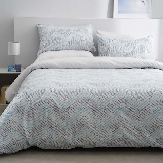 Vesta Home Ariadni Module Cearceafuri de Pat Cu 2 Fețe De Pernă Super Dublu Cu Hugger Din Cauciuc 170x270cm Gri 3 Bucăți