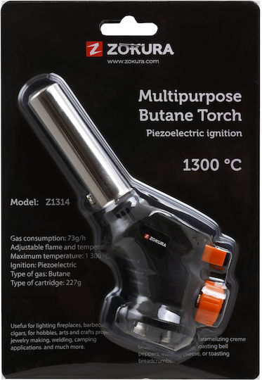 Zokura Z1314 Taschenlampenkopf für Küchenbrenner Zαχαροπλαστικής