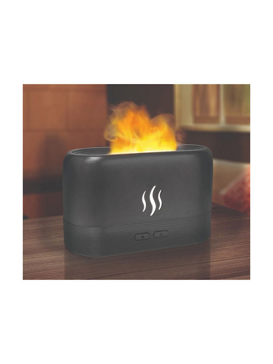 Dispozitiv Difuzor de Aromaterapie cu Lumini LED Air Humidifier Portocaliu 180ml HYI001