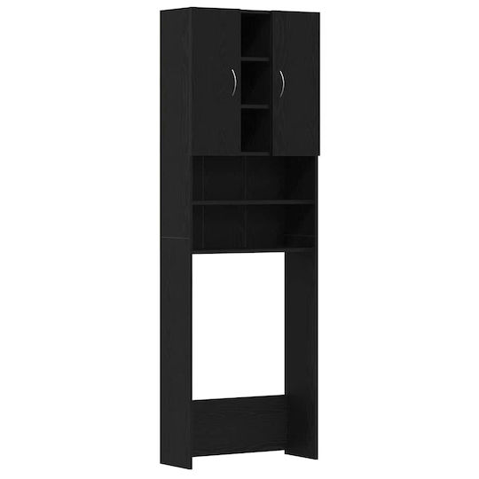 vidaXL 862065 Στήλη Μπάνιου Τοίχου για Πλυντήριο 64x25.5x190cm Δρυς