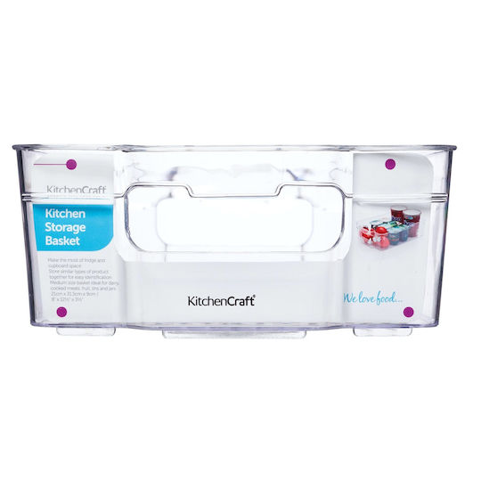 Kitchen Craft Кошница за Организация на Хладилника за Общa Употреба 31.5x21x9см
