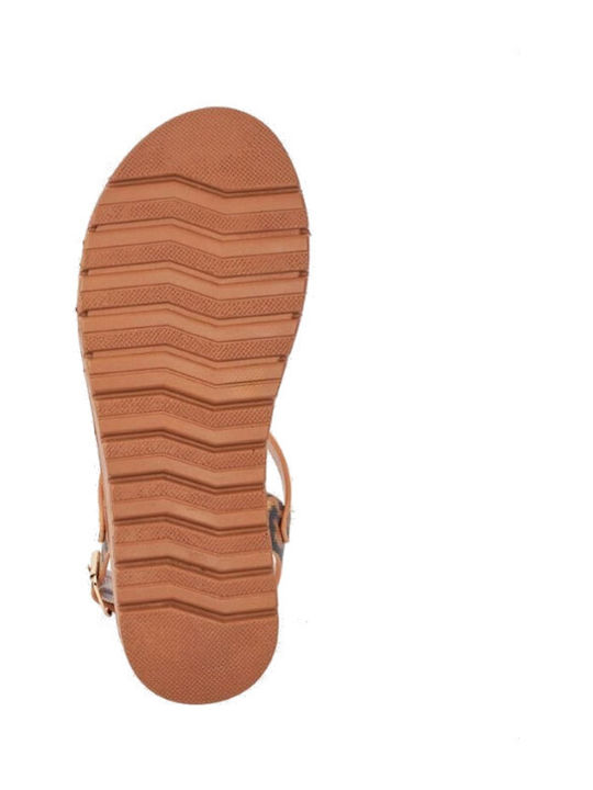 Women's Flat Sandals Gold