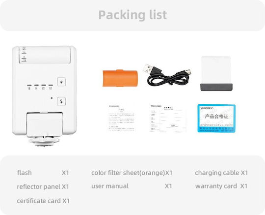 Yongnuo Mini Flash Yongnuo Yn6 Universal Usb-c Alb