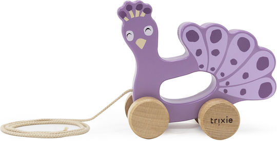 Trixie Pull Along Toy Mrs Wooden