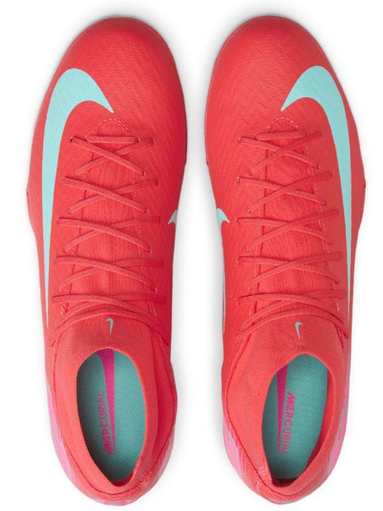Nike Mercurial Superfly 10 Academy Kylian Mbappé TF Orange Football Shoes with Molded Cleats