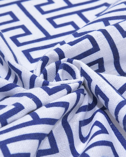 Ble Resort Collection Blue Beach Towel 180x90cm