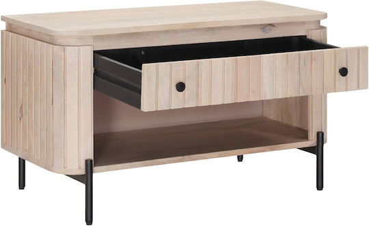Entryway Furniture with Shoe Rack & Bench 85x37x48cm