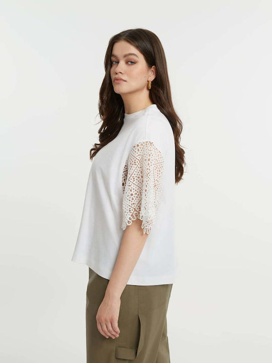 Women's Crop T-shirt White