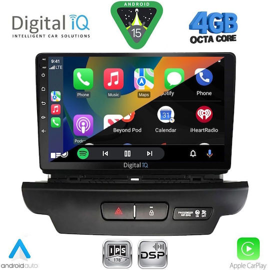 Digital IQ Ηχοσύστημα Αυτοκινήτου για Kia Ceed / XCeed 2018-2022 (Bluetooth/USB/WiFi/GPS/Apple-Carplay/Android-Auto) με Οθόνη Αφής 10"