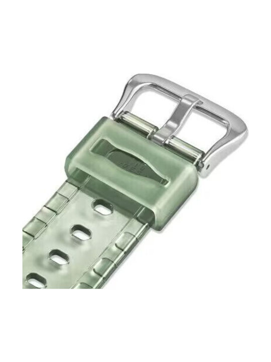 Casio Limited Edition Ceas Barbatesc cu Baterie cu Curea din Cauciuc Verde