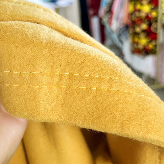 Fleece Decke Einzeln 150x200cm Senf