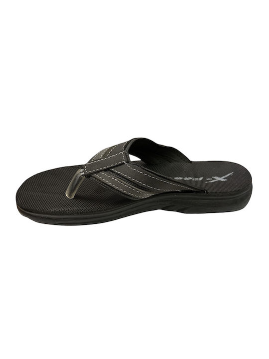 Men's Anatomic Black Flip Flops