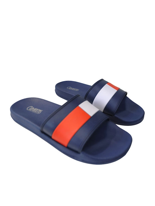 Men's Flip Flops Blue