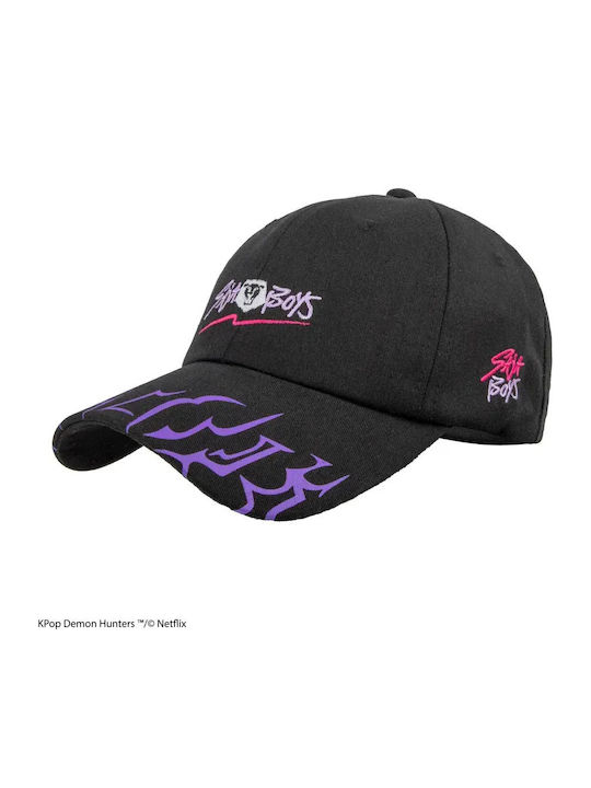 Cinereplicas Kids' Jockey Fabric Black Hat