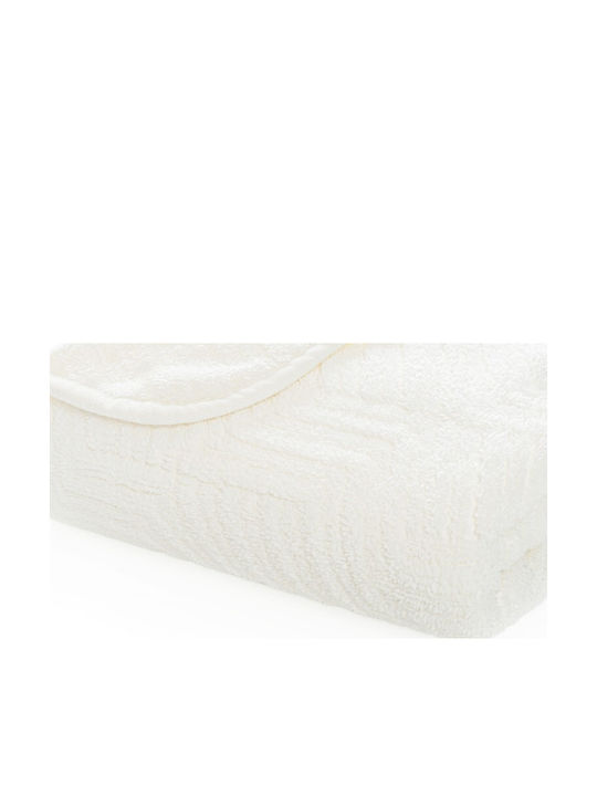 Valeria Home Prosop De Mână Din Bumbac Villari Villari Snow Mărime 30x50cm Greutate 730gr/m²