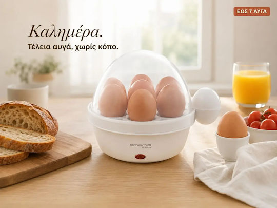 Emerio EB-07001 Egg Cooker 7 Positions 350W White