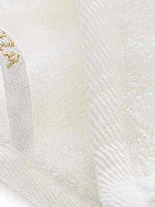 Valeria Home Prosop De Mână Din Bumbac Villari Villari Snow Mărime 30x50cm Greutate 730gr/m²