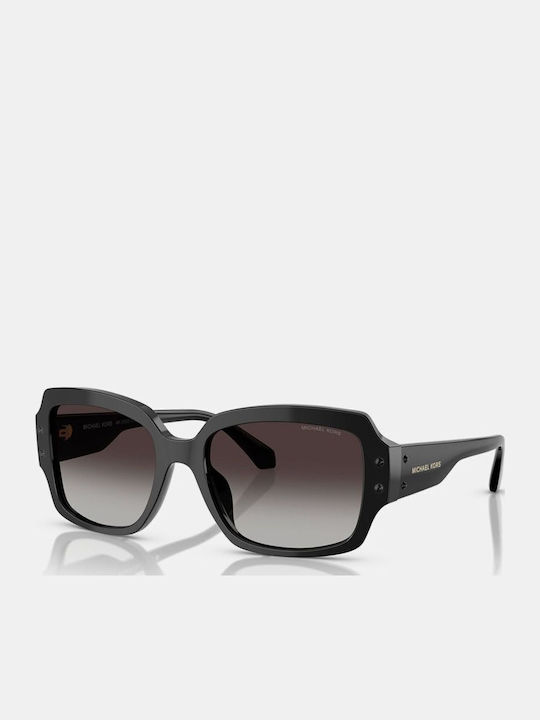 Michael Kors Mk2233b4004e2 Black Sunglasses with Horn-Rimmed Frame Michael Kors Mk2233b4004e2 Black Sunglasses with Horn-Rimmed Frame