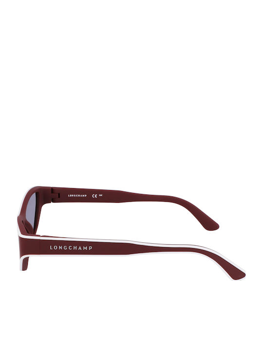 Longchamp Women Sunglasses With Red Frame And Red Lens
