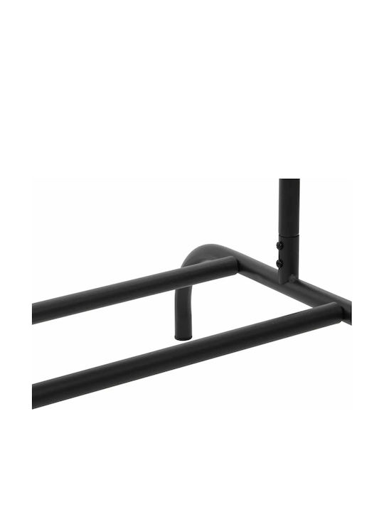 5Five Floor Garment Rack Metal Brown