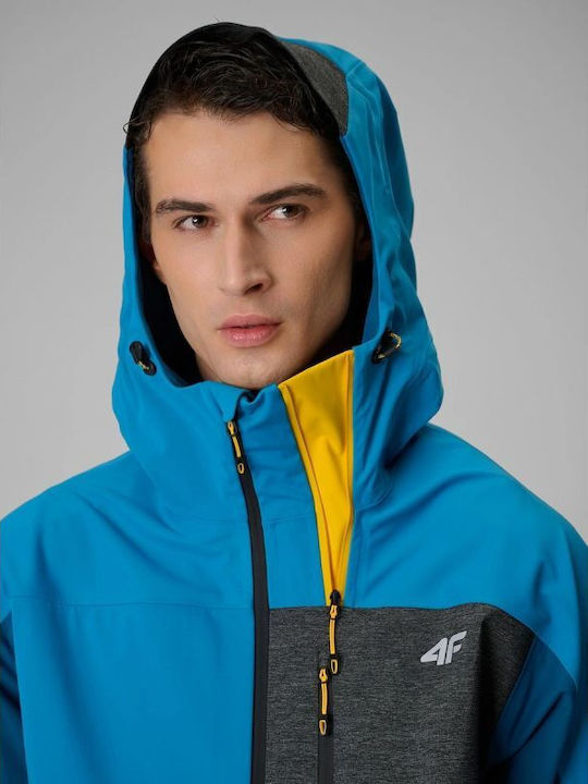 Membrane Зимно Яке Softshell Водоустойчиво и Ветроустойчиво Син