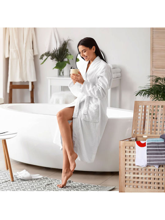 Relaxdays Coș de Rufe din Lemn 70l 55.5x39.5x52.5cm Maro