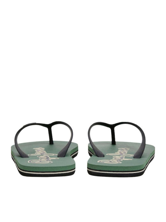 Bay Beach Flip Flops in Green Colour