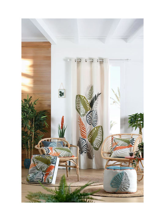Перде с Копчета Tropical Leaves 140x260 см