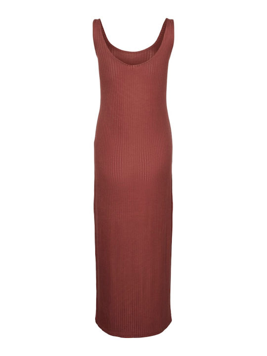 Maternity Dress Long Mahogany 20021471 Tank Mamalicious