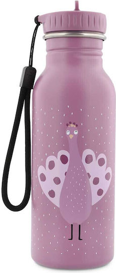 Trixie Mrs. Peacock Παιδικό Παγούρι Πλαστικό Non Spill 500ml