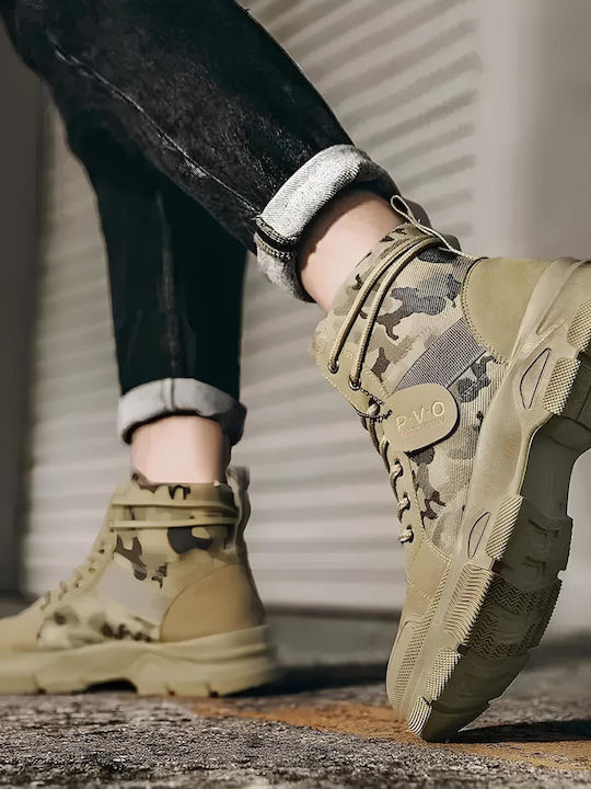 Wasserdichte Jagdstiefel Khaki