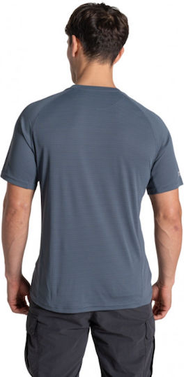 T-shirt Craghoppers Men's Nosilife Solarshield Dark Pewter