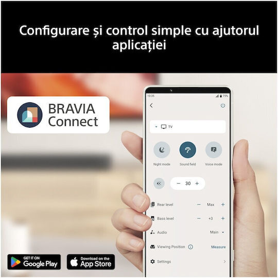 Sony Bravia Theatre Sub 8 SASW8.CEJ Subwoofer Autoîntăritor Fără Fir 300W Negru