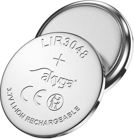 Akyga Μπαταρία Λιθίου Ρολογιών CR3032 3.7V