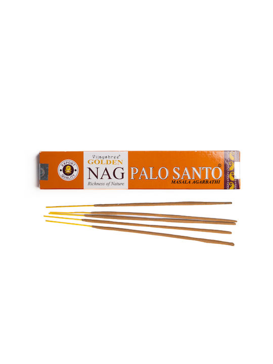 Raumdüfte Sticks Golden Nag Palo Santo Vijayshree Masala Agarbathi 15g