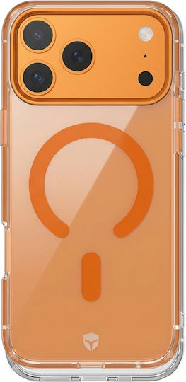 Force Case Handyhülle iPhone 17 Pro Max Magsafe Metallrahmen Stoßfest 2m Premium Orange