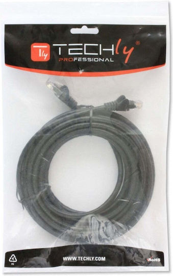 Techly U/UTP Cat.6 Ethernet Network Cable 3m Black