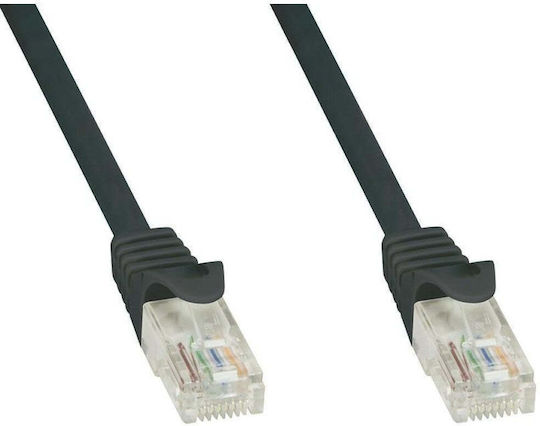Techly U/UTP Cat.6 Ethernet Network Cable 0.5m Black