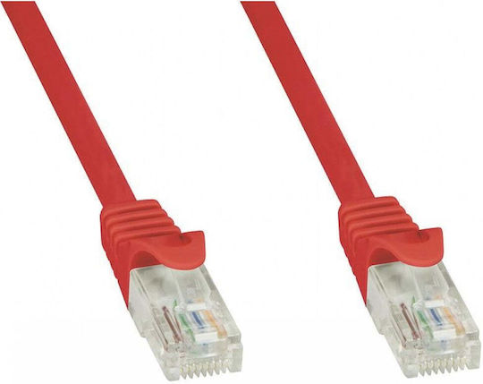 Techly U/UTP Kat.6 Gigabit Netzwerkkabel Ethernet 20m Rotes