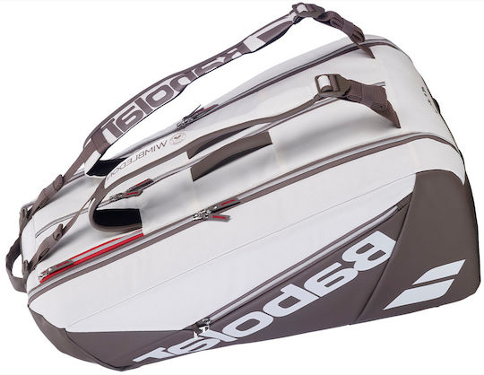 Babolat Pure Wimbledon Τσάντα Ώμου / Χειρός Τένις 9 Ρακετών Λευκή