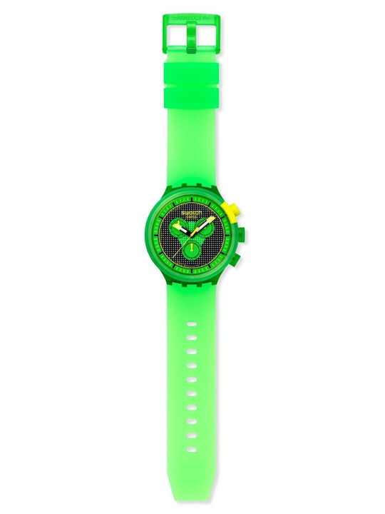 Swatch Ρολόι Μπαταρίας με Καουτσούκ Λουράκι