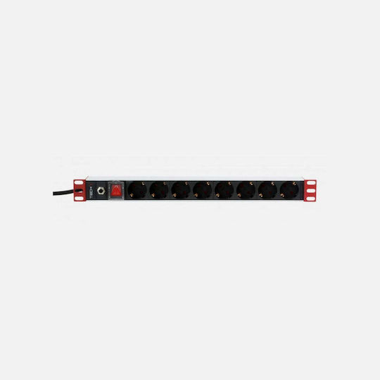 Techly I-case Πολύπριζο Rack 330026 1τμχ