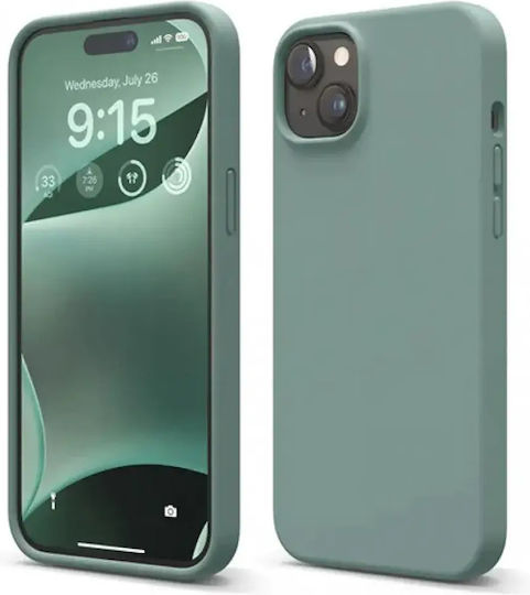 Leewello Back Cover Σιλικόνης 2mm Μαύρο (iPhone 15 Plus)