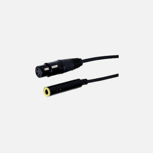 GBC XLR Cables Male - XLR Male Black 10m 14.1703.10