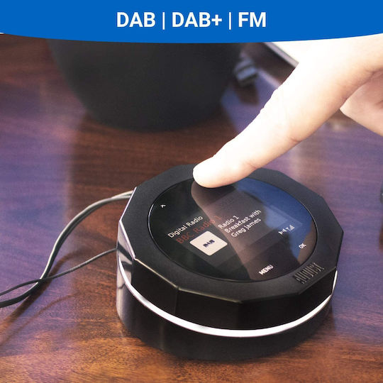 August International DR245 DAB+ mit Bluetooth Schwarz