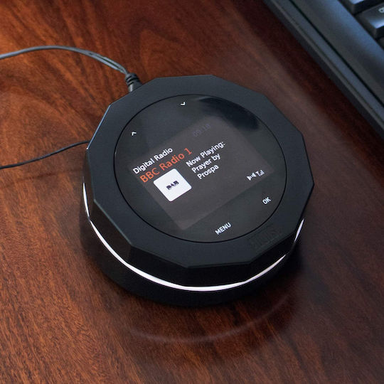 August International DR245 DAB+ mit Bluetooth Schwarz