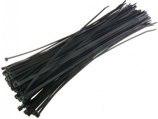 Techly Δεματικά Καλωδίων Πλαστικά x150mm σε Μαύρο χρώμα (100τμχ)