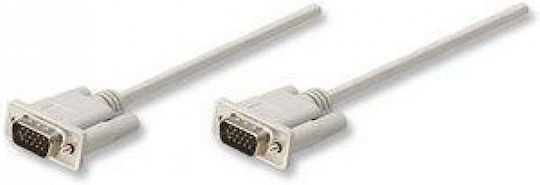Manhattan Kabel VGA-Stecker - VGA-Stecker Gray 10m (216307)